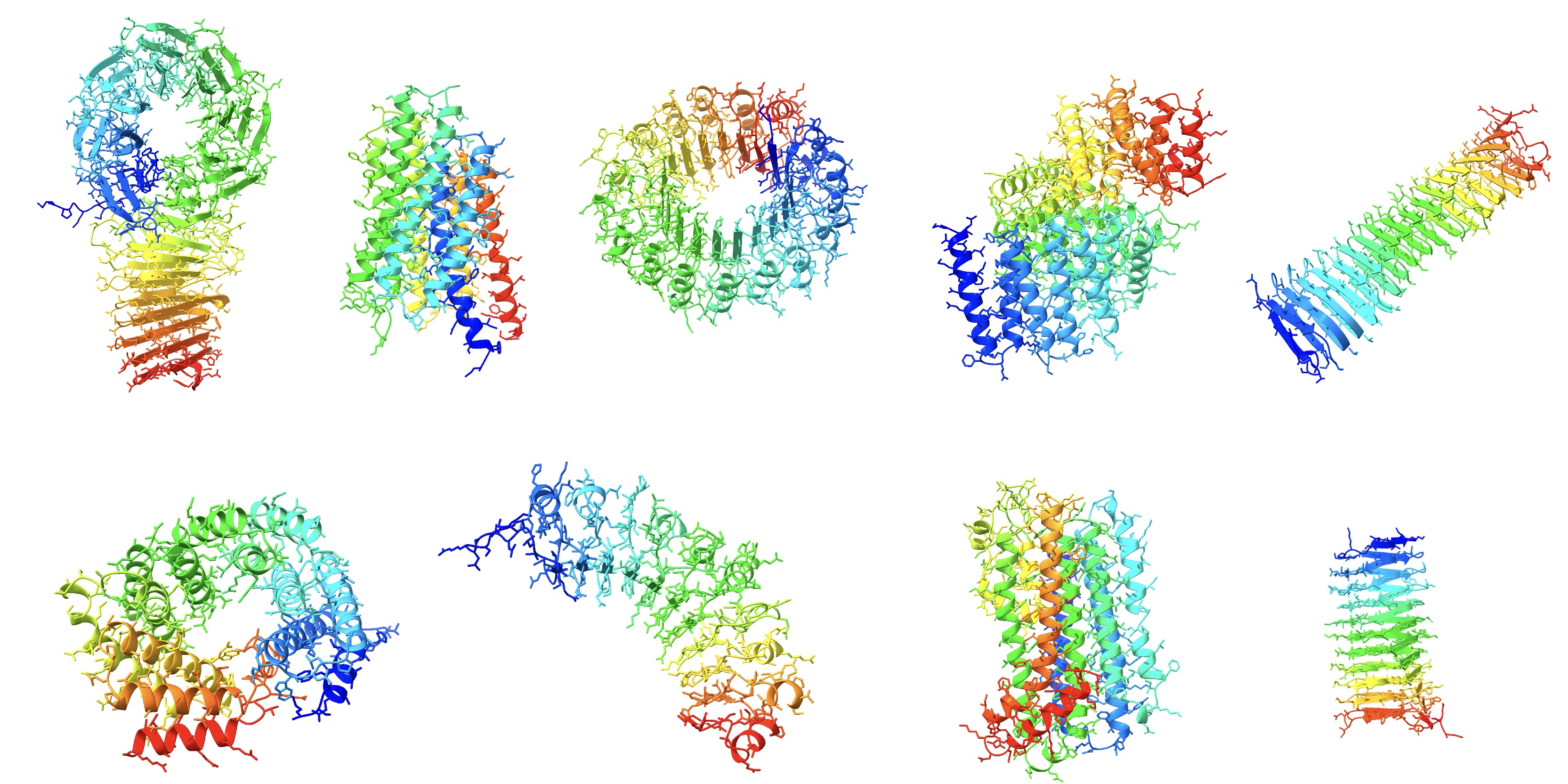 Generated La Proteina protein samples.
